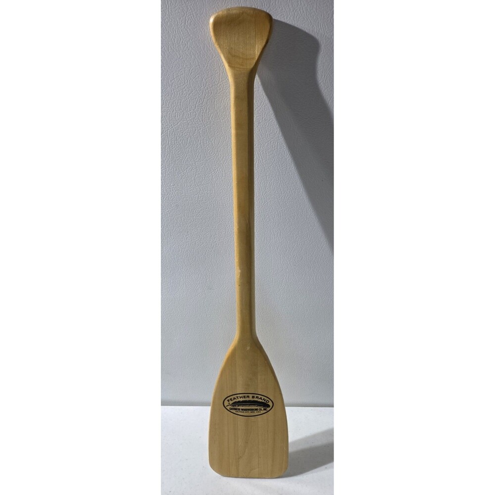 Vintage Feather Brand Paddle / Oar / Canoe / Kayak 29 Inch Made in the USA